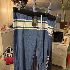 Tags on, Coco Limon Women's White Cropped Joggers